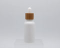 New Arrival Pink STOCK Glass Bottle Essential Oil Serum Dropper Bottle Flat Shoulder 30ml Customized Dropper Bottle