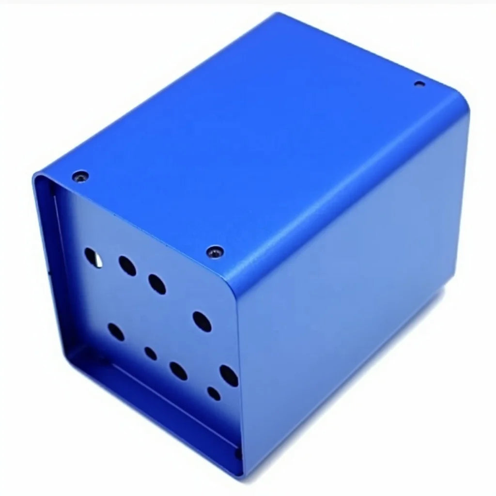 TZR Custom Weatherproof Aluminum Box Stainless Steel Sheet Box Stamping Sheet Metal Fabrication Anodized Stainless Steel Parts