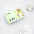 Custom Package Disposable Waterproof Organic Cotton Pads for Women's Makeup Tools Facial & Eye Oil-Free Makeup Removal 750Pcs