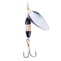 Wholesale SP142 8.5cm 18g Metal Spinner Baits Spoon Fishing Lures with Treble Hook