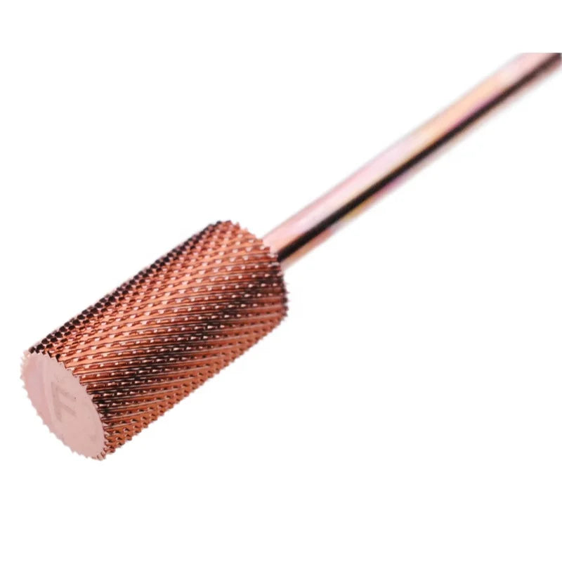 Rose Gold Color Big Head Big Barrel  3/32''Tungsten Carbide Nail Drill Bit