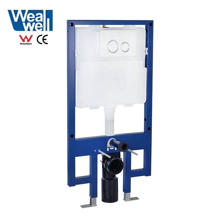 Watermark Concealed Cistern with Wall Hung Toilet Bathroom Toilet Cistern Dual Flush Toilet Water Tank