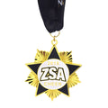 Free Sample Personalized 3d Rhythmic Gymnastics Medal Trophy Dance Medallion ZSA CHEER Star Medals