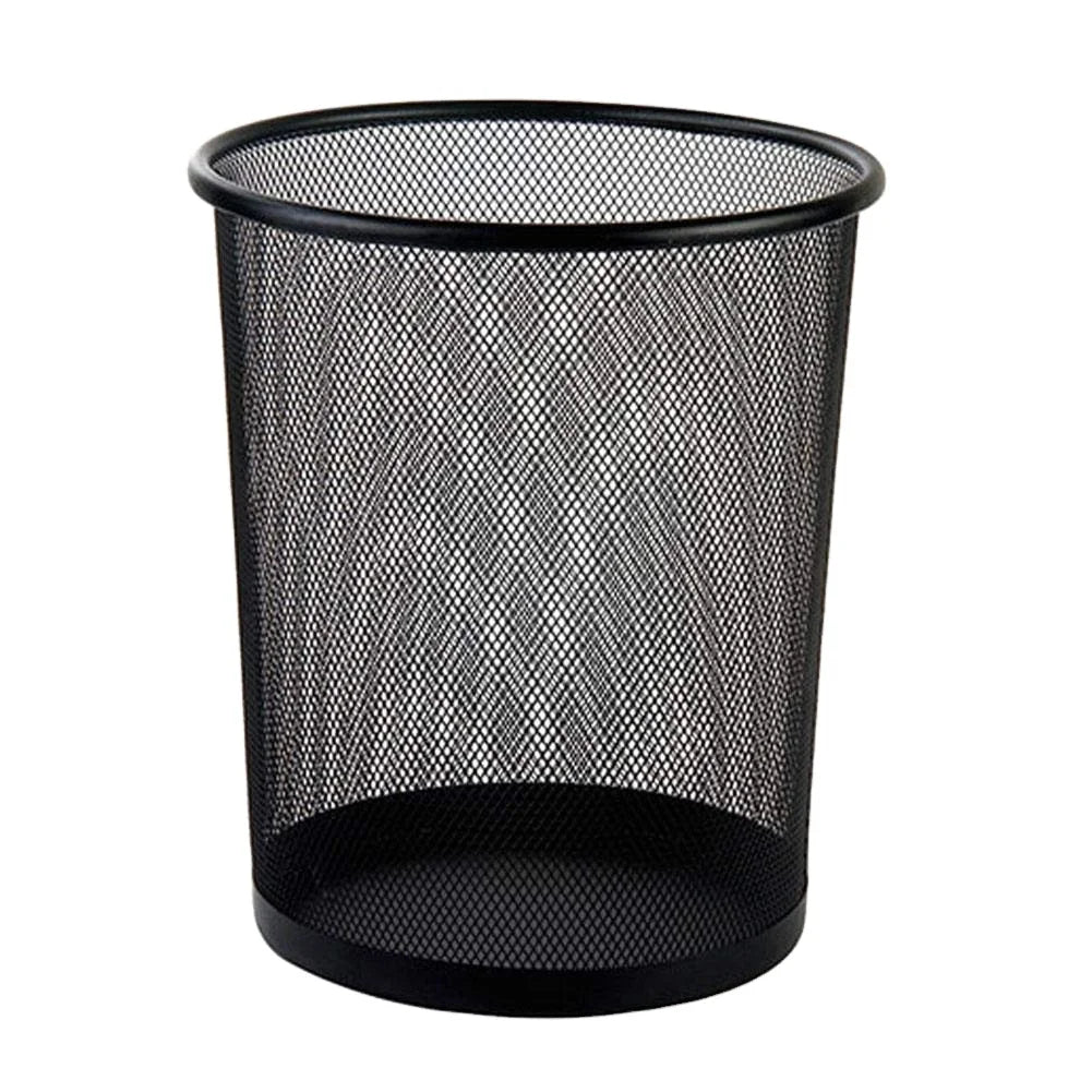Home Supply Kitchen Food Waste Bin Hot Sale Wastebasket Wire Metal Restaurant and Hotel Outdoor Trash Can