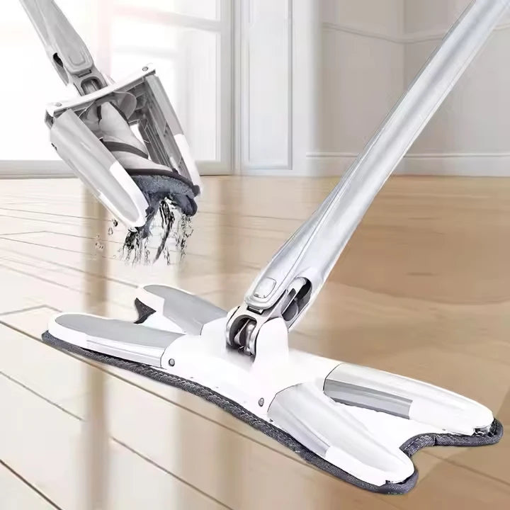 X-type Indoor Home Hand-free Wash Household Cleaning Tools 360 Degree Rotating Floor Spinning Household Floor Cleaning Tools