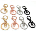 YYX Multiple Colors Silver Gold Keychain Lobster Claw Clasp Hooks Keychain Accessories Lobster Claw Keychain