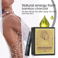 Natural Darkening African Back Brightening Organic Bamboo Charcoal Soap Bar for Black Skin
