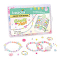 BD011 Mix Candy Bead Set 600Pcs/Box Acrylic Letter Transparent Round Heart Beads Kit for DIY Jewelry Alphabet Bracelet Making