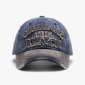 Landfond  Fashion 3d Embroidery Logo Adjustable Dad Hat Sun Protection Sport Cap Washed Cotton Outdoor Vintage Baseball Cap