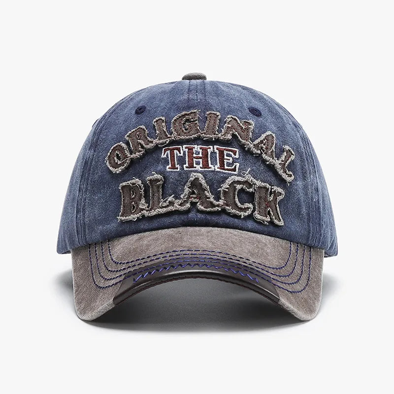 Landfond  Fashion 3d Embroidery Logo Adjustable Dad Hat Sun Protection Sport Cap Washed Cotton Outdoor Vintage Baseball Cap