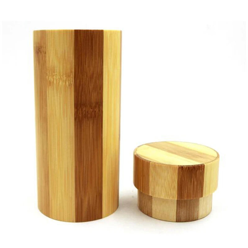 Custom Logo Wood Tube Package Cylinder Packaging Box Gift