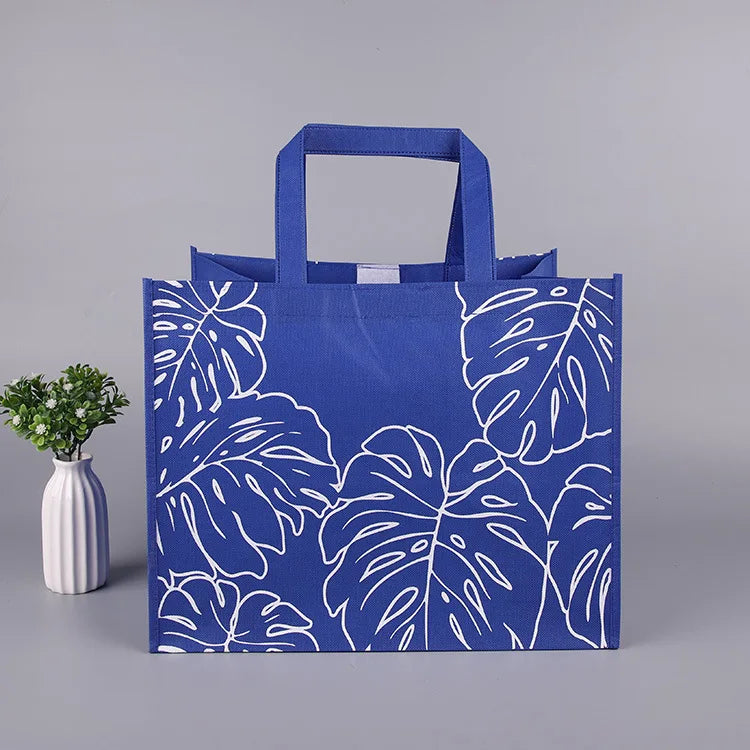 Hot Polypropylene Packaging Laminated Ceo Non Woven Bag Shopping Tote Rpet Bag Pp Woven Bag With Custom Logo