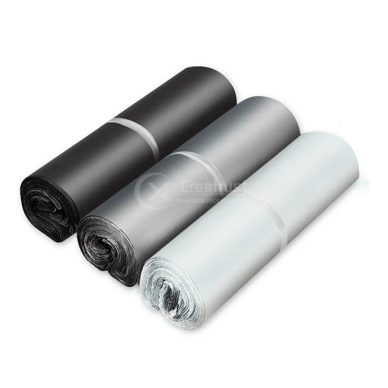 ZGCX Free Sample in Stock Printed Mailers Printing Large Bag Frosted Blank Black Reusable Shipping Big Poly Mailer Bags