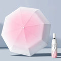 Colorful Design Fully Automatic UPF 50+ UV Blocker Sun Protection Umbrella Portable Travel Parasol Umbrella for Women
