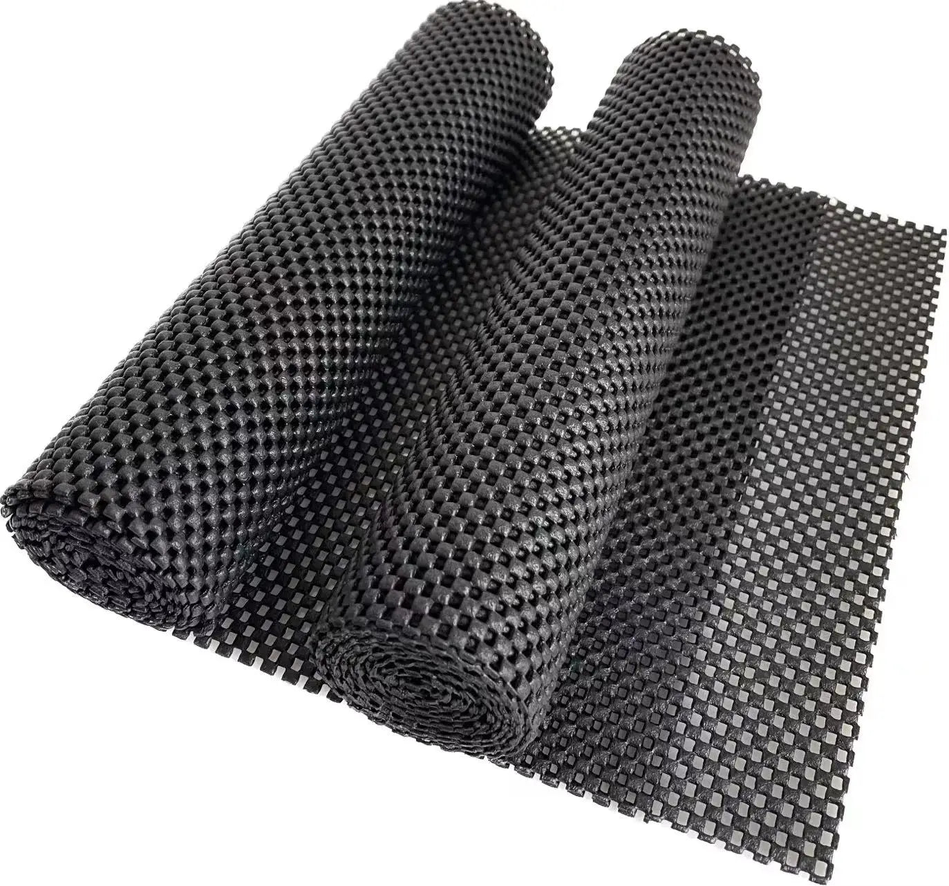 Eco-friendly PVC Carpet Gripper Mat Anti-slip Drawer Lining for Home Office Washable Waterproof Mesh Carpet for Shelves