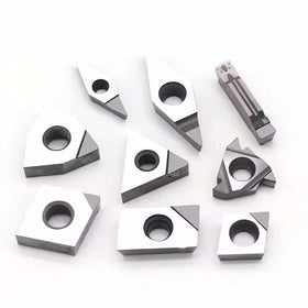 Custom CNC Carbide Insert PCD Insert Turning Cutting Tool Turning Insert for High Hard CCGT VCGT MGMN APKT CNMG WNMG VNMG 16ER