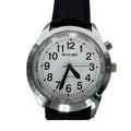 Hot Selling German Men's Ladies'rubber Talking Watch Announces the Date Week Hour for All Occasions Perfect Gift for Family