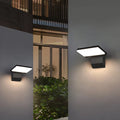 New Design Square Folding Style Outdoor Waterproof Wall Lamp Polycarbonate Modern LED Light for Garden Villa Gate Decoration