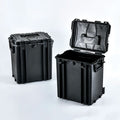 GLARY Large Capacity Tool case Box With Handle Stackable Durable Power Tool case Waterproof Plastic Tool case Instrument Box
