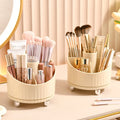 2024 Rotating Makeup Organizer Makeup Brush Holder Cosmetic Storage Box Makeup Storage Organizer Pencil Case Lipstick Organizer