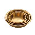 Stainless Steel Sauce Dishes Round Seasoning Dishes Sushi Dipping Bowl Saucers Bowl Mini Appetizer Plates