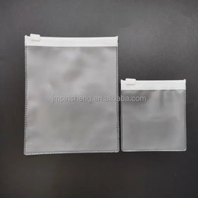 PSH Custom Logo New PVC Jewelry Zip Lock Pouch Clear PVC Makeup Zipper Bag Stylish and Functional