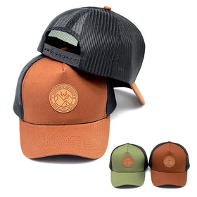 Wholesale Custom Gorras New Fashion ERA Truck Cap Unisex 3D Embroidered Mesh Trucker Hat Solid 5 Panel Sports Baseball Brand Hat