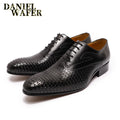 2021 Oxford Lace-up Genuine Leather Shoes Business Dress Shoes Hand Dyed Beautiful Design for Career