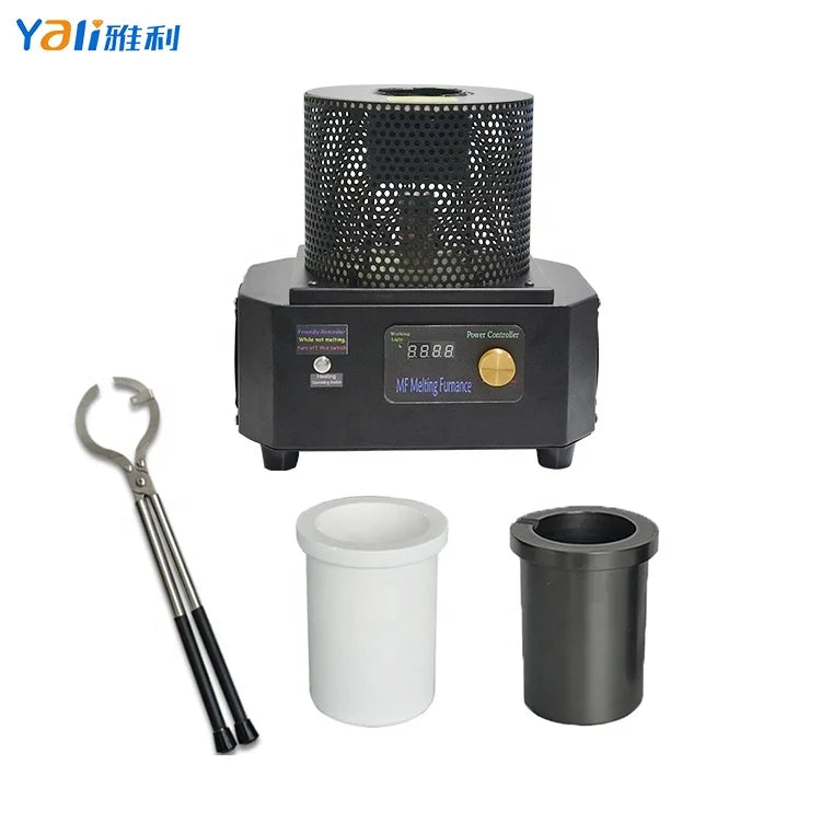 3500W 1KG Gold Capacity Induction Gold Melter Silver Melting Machine Smelting Furnace for Melting Precious Metal Easy Operate