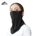For XTJ27 Wholesale Women's Summer Blank Ice Silk Solid Color Tube Motorbike Cycling Sports Sunscreen Ear Loops