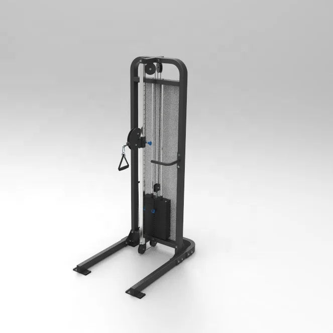 Multi Functional Trainer Strength Training Wall Mounted Cable Training Machine Single Cable Crossover