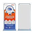 Hot Sale Door Type Frame Display Stand Water Base Outdoor Banner Stand Portable Door Shape Pvc Banner Display Stand