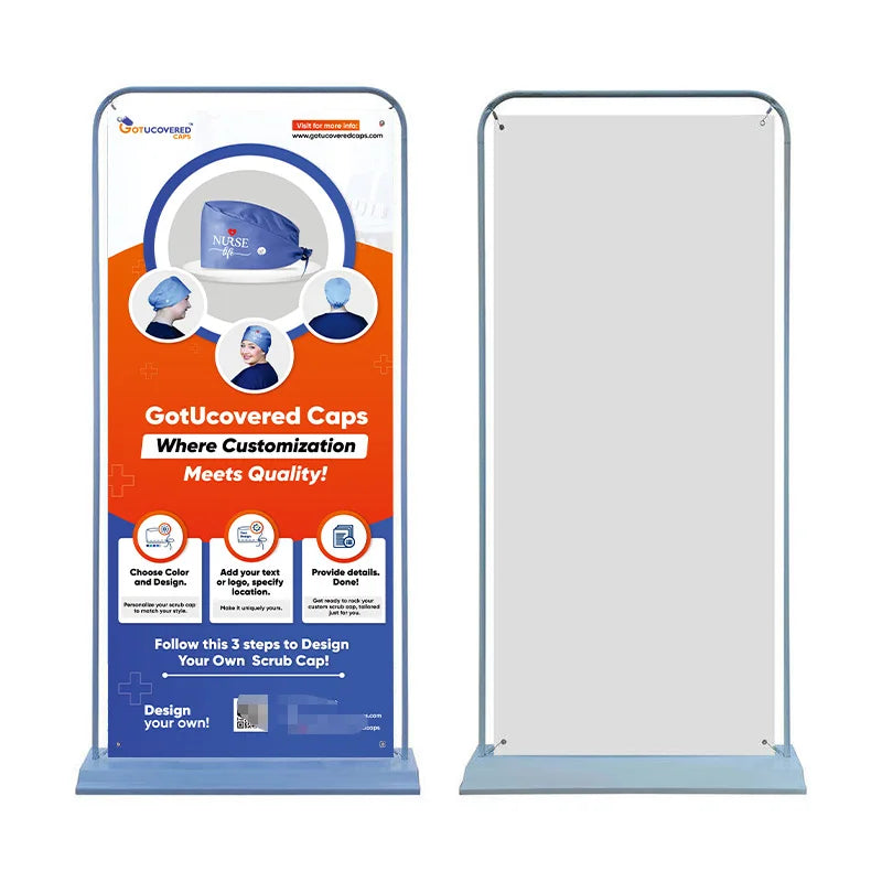 Hot Sale Door Type Frame Display Stand Water Base Outdoor Banner Stand Portable Door Shape Pvc Banner Display Stand