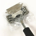 Erade GCB-001 2-Pack Stainless Steel Grill Brush & Scraper with Plastic Handle BBQ Cleaning Tool