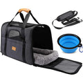 Pet Travel Carrier Bag Portable Pet Bag - Folding Fabric Pet Carrier Travel Carrier Bag for Dogs Cats