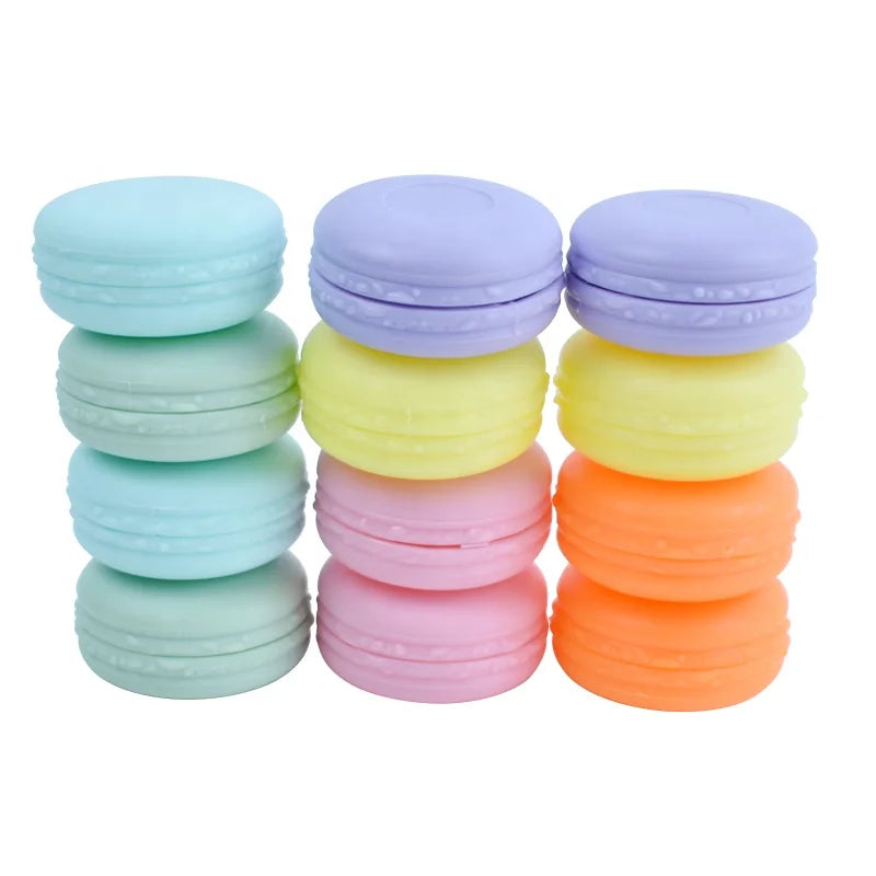 Beauty Sample Cosmetic Jar Small Empty Cream Jars 10g Empty Cute Macaroon Lip Balm Container