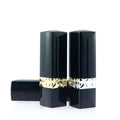 In Stock Ready to Ship Low MOQ High Quantity Plastic Lipstick Packaging Tube with Skin Care Use Black/Silver 4.3g Capacity