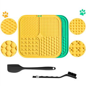 Hot Selling Eco-friendly Silicone Material Easy to Stick and Bite-resistant Dog Lick Mat