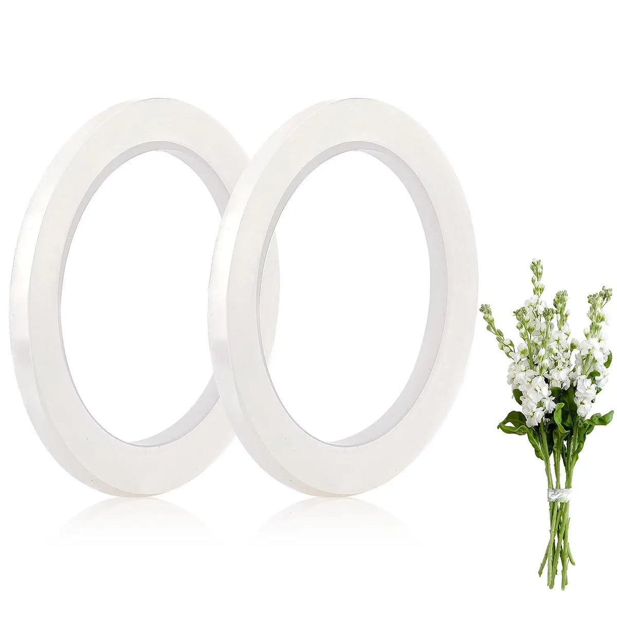 Free Sample Clear Floral Tape Clear Waterproof Florist Tape Flower Tape for Creating Grid on Top of Vase Flower Crafts