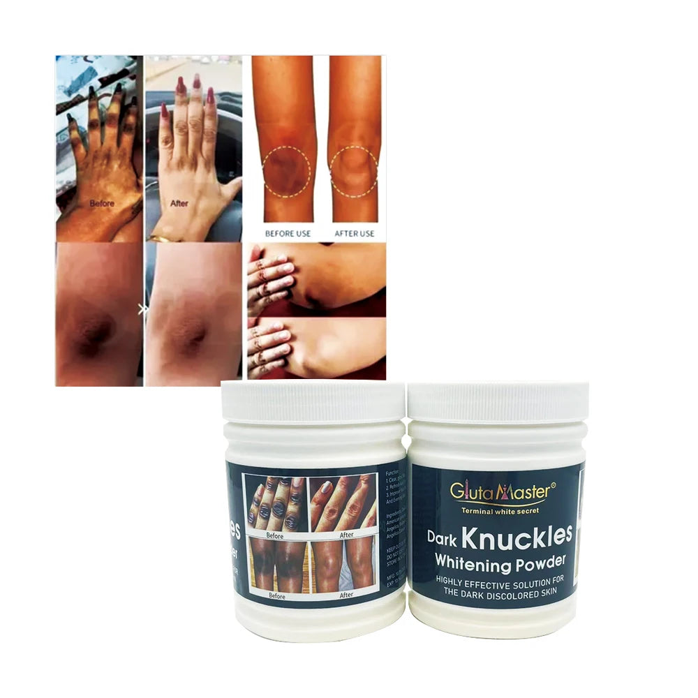 Gluta Master Dark Knuckles Effectively Solves Dull Skin Problems and Improves Skin Tone and Whitens Loose Powder