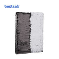 BestSub Wholesale Luxury Custom White Black Sublimation Blank A5 Sequin Journal Spiral Notebook Paper Fashion Trend for