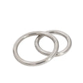 High Polished Stainless Steel 304 Welded Round Ring Smooth Surface O Ring 3/4/5/6/8/10mm