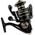 Fishing Reel Spinning Metal Spool Stainless Steel Ball Bearing Metal Handle Saltwater Spinning Reels