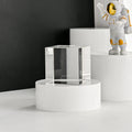 Wholesale Shining 70*70*70mm K9 3D Crystal Cube Transparent Clear Paperweight for Engraving Blank Crystal Crafts