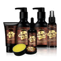 BARBERSPASSION Men Private Label Deep Cleansing Beard Shampoo Wash and Conditioner Organic