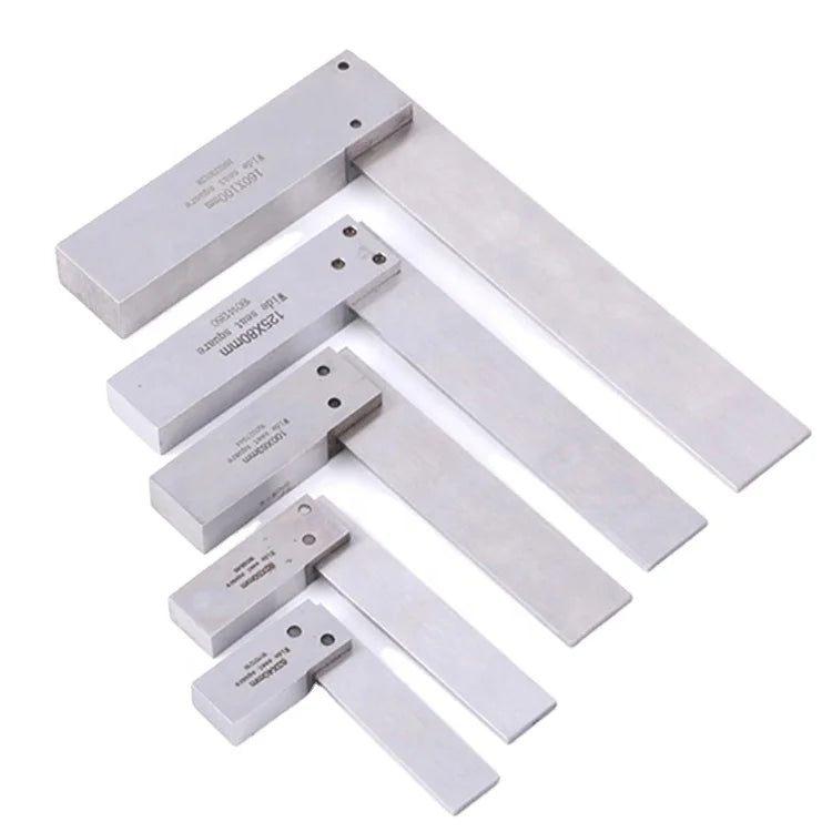 Machinist Square Precision Engineer Wide Seat Square 90 Right Angle Ground Hardened Steel Angle Ruler