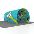 Modular Portable Aluminum Frame Tension Fabric Trade Show Arch Tunnel