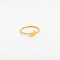 Tarnish Free High End 18K Gold Plated Dainty Butterfly Fashion Rings for Women Stainless Steel Jewelry