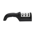 HelloWorld Kitchen Knives Accessories 3 in 1 Portable Handheld Afilador De Cuchillo Scissors Knife Sharpener