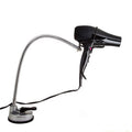 2022 New Stainless Steel 360 Degree Rotating Lazy Hair Dryer Stand With Suction Cup Hair Dryer Holder Stand